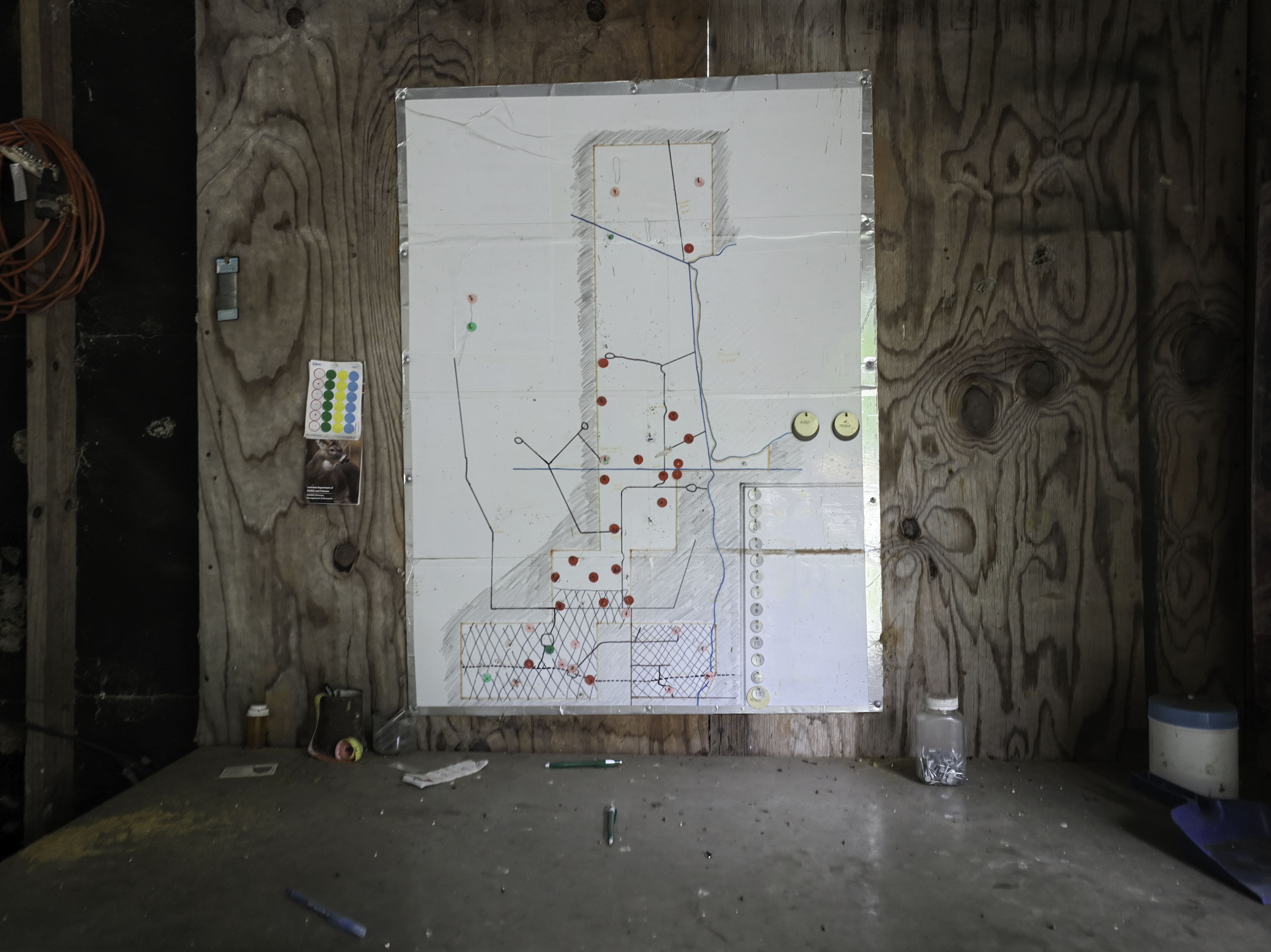 Listing Photo: Louisiana deer stand map